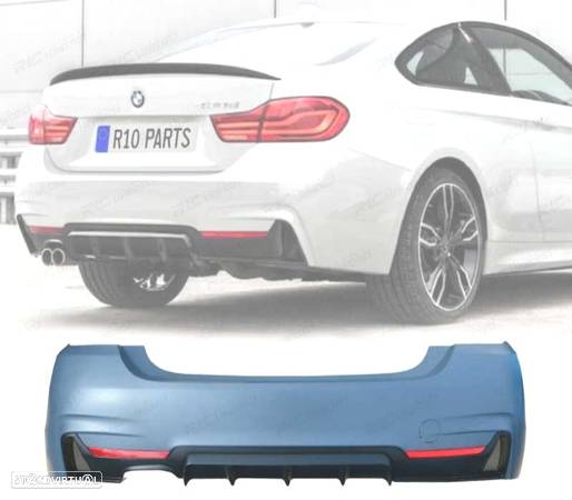 PARA-CHOQUE TRASEIRO PARA BMW F32 F33 F36 12-19 LOOK M PERFORMANCE - 1