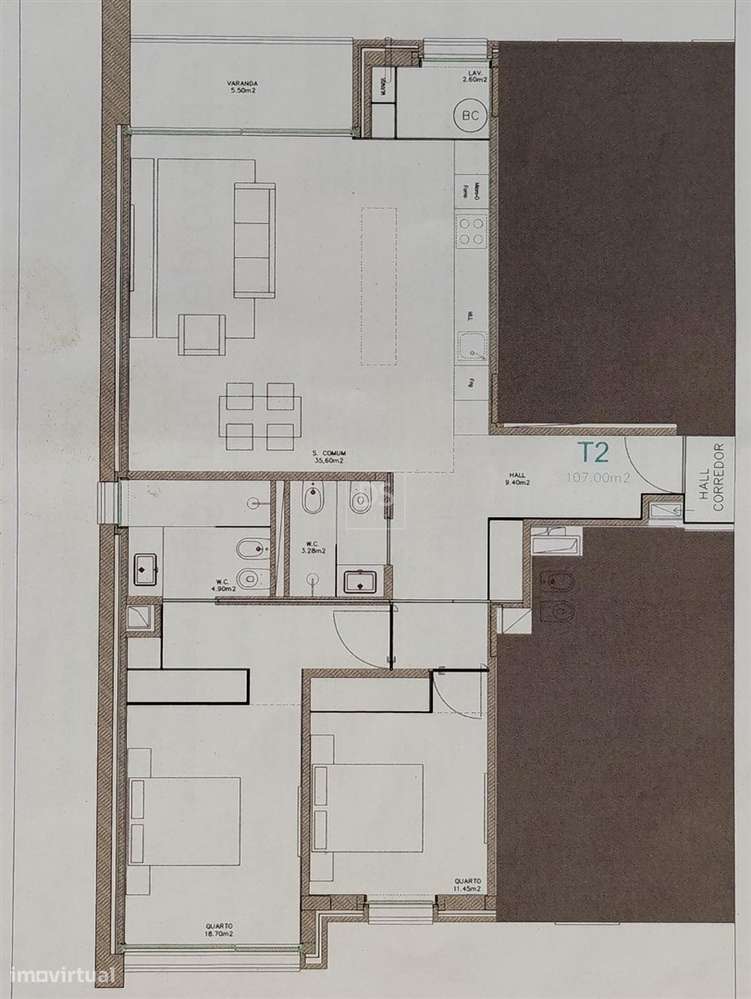 Apartamento T2 Venda em Paranhos,Porto-5