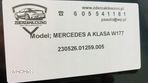 ZDERZAK TYŁ MERCEDES A klasa AMG W 177 - 8