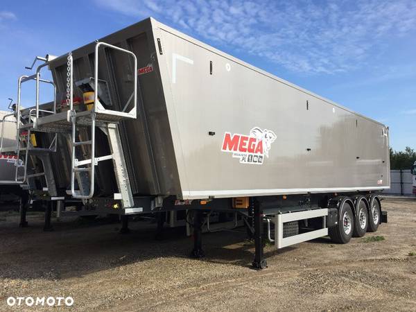 Mega 60 m3 Naczepa Wywrotka Aluminiowa KLAPO-DRZWI - 9