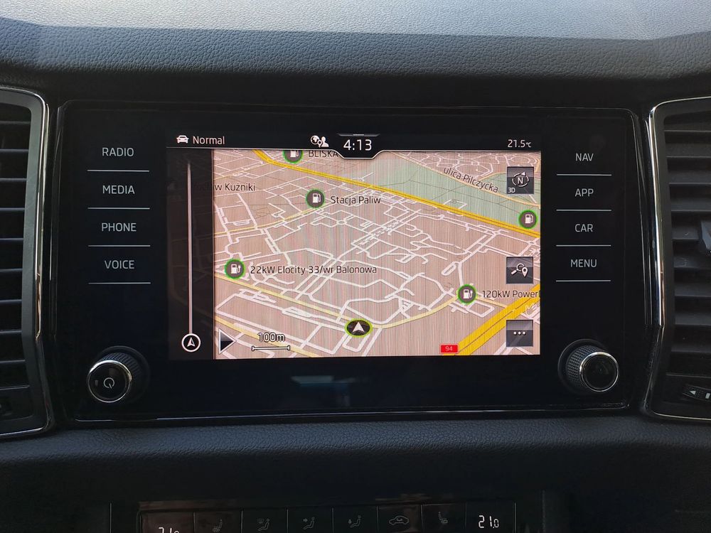 SKODA KODIAQ 2.0 TSI 190 KM 4x4 DSG Salon PL ASO VAT23%