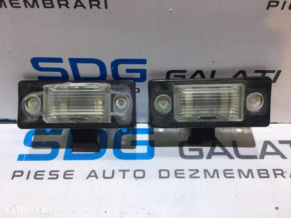 Set Lampa / Lampi Iluminare Numar Inmatriculare Skoda Fabia 1 2001 - 2007 Cod Piesa : 6Y0 943 021 / 6Y0943021 - 1