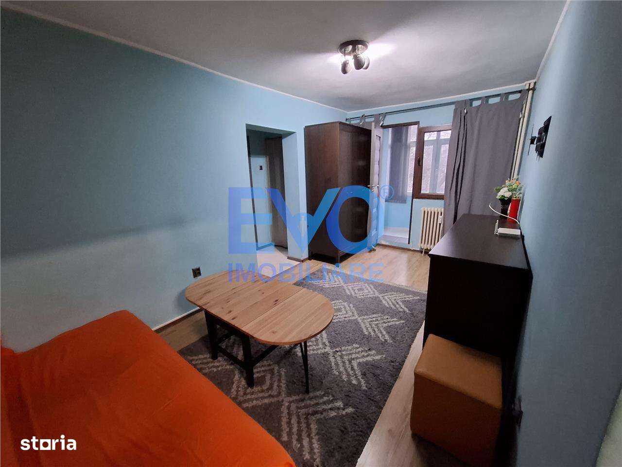 Garsoniera de inchiriat, etajul 3, Podu Ros - Imagine principală: 1/8