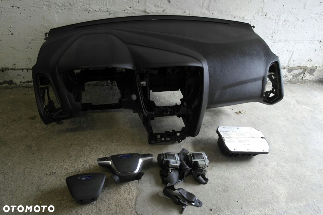 FOCUS MK3 PULPIT DESKA KONSOLA KOKPIT AIR BAG PASY - 2