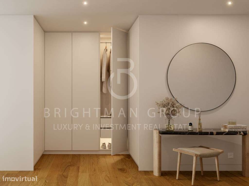 Penthouse Duplex T4 na Parede-25