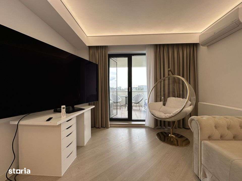 2 Camere Cortina North Aviatiei Pipera Bucatarie inchisa Terasa - Imagine principală: 2/14