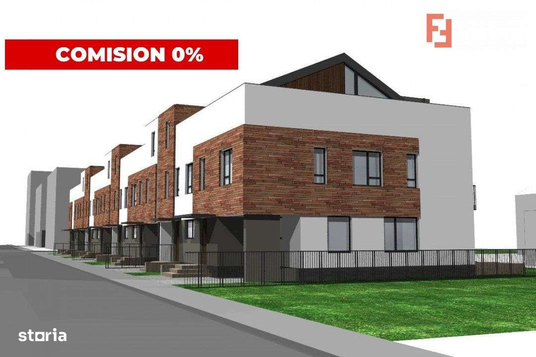 COMISION 0% Duplex de tip insiruit, 4 camere, la stadiul de gri - zona - Imagine principală: 2/6