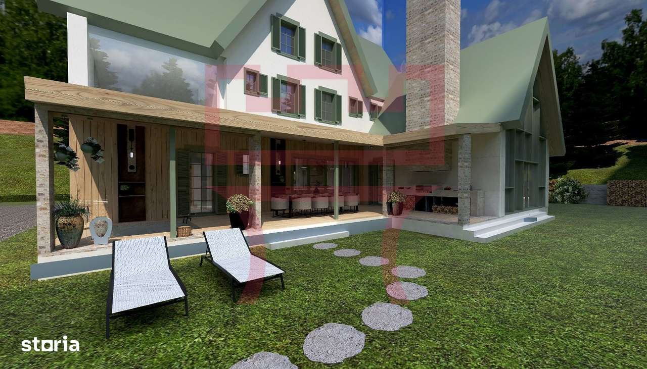 Vanzare teren 1.190mp pentru 2 cabane in Marisel langa partie-7