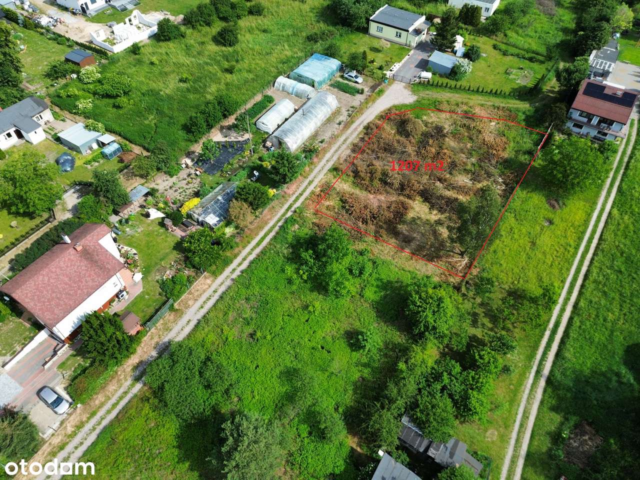 Działka Łazieniec  1207m2 87-700 Aleksandrów Kujawski - Pełny obrazek: 5/8
