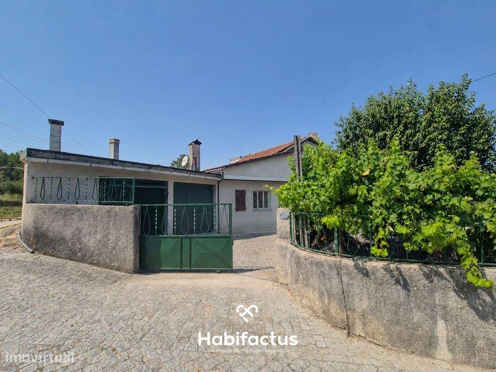 Moradia T3 para Remodelar em Bodiosa com Terreno-1