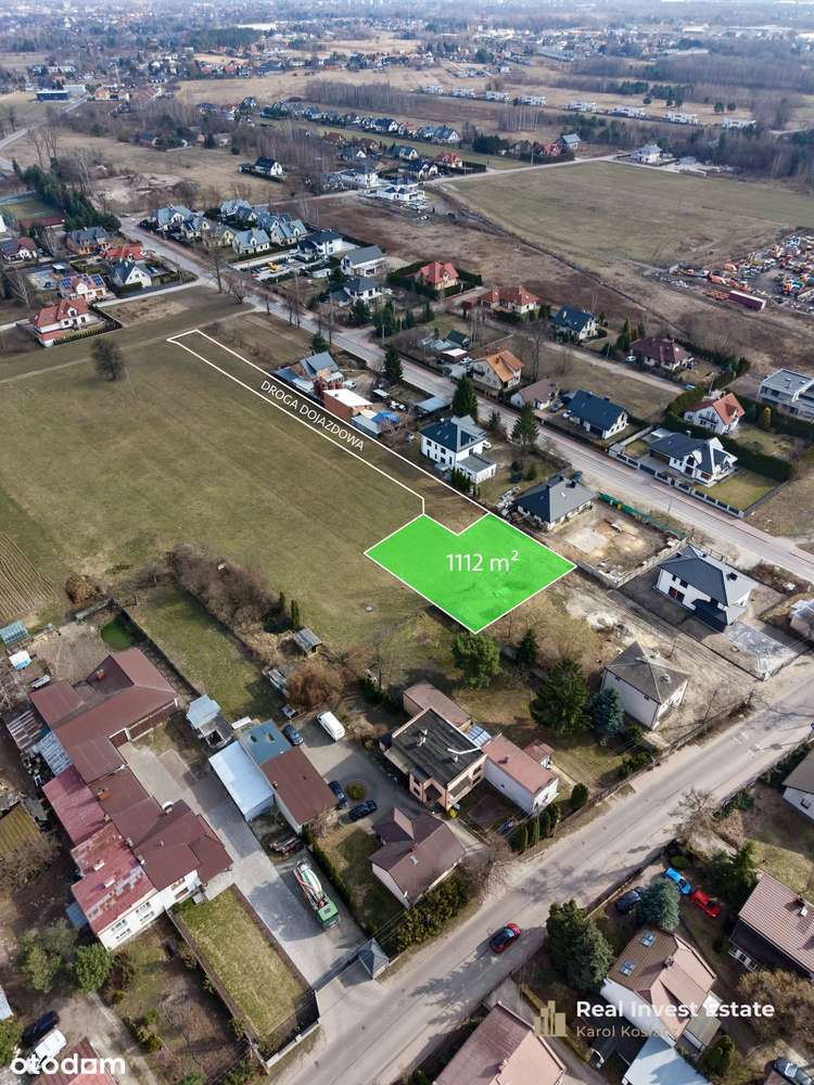 Działka budowlana Słupno | idealna pod dom jednorodzinny dwulokalowy
