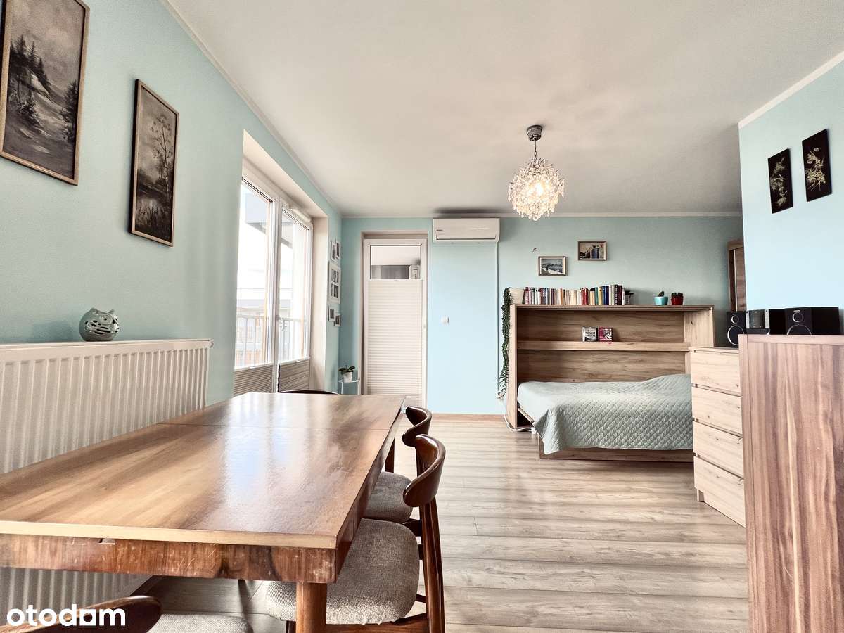 Kawalerka | balkon | klimatyzacja-1