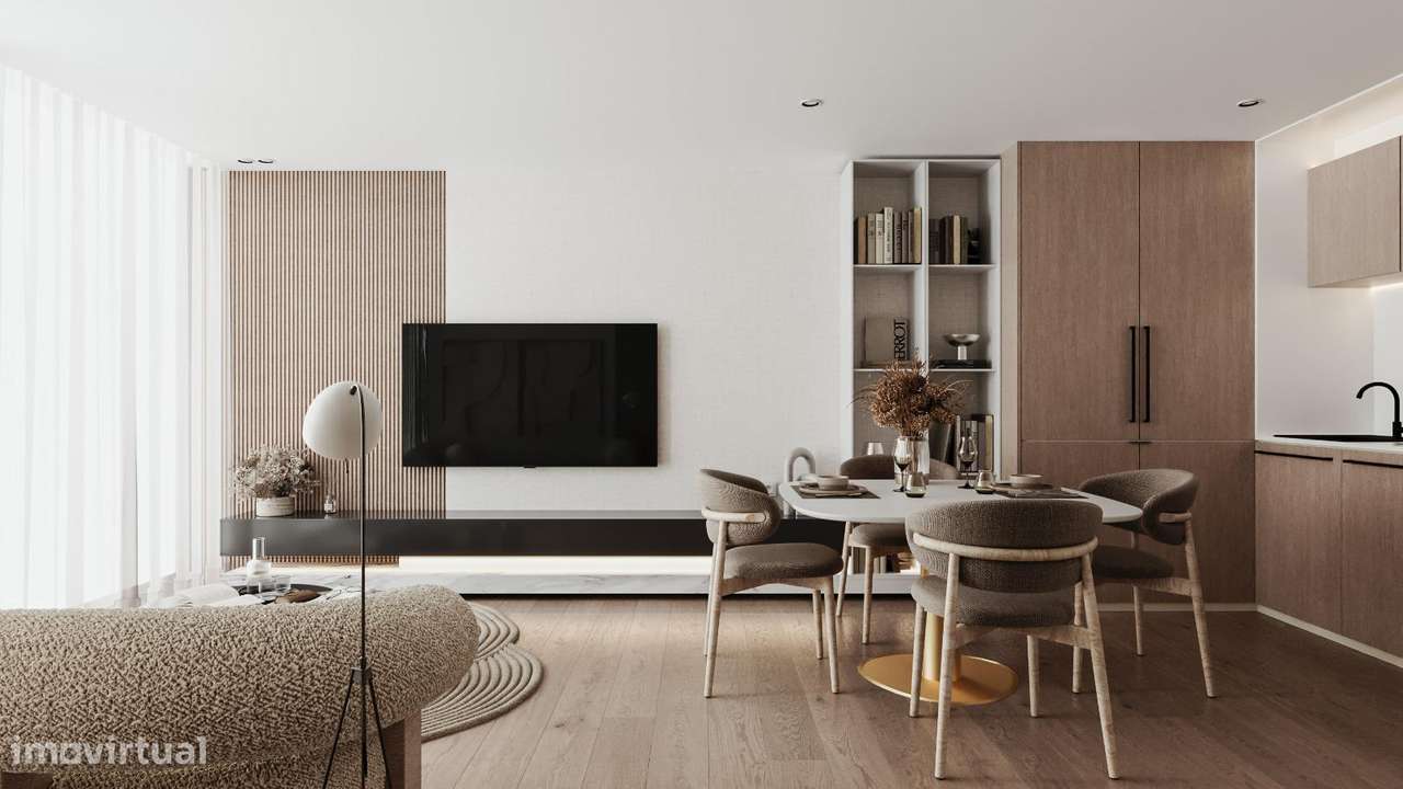 Apartamento T2 Novo num condomínio privado em Guimarães-13