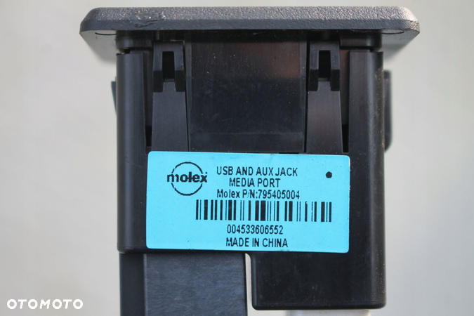 GNIAZDO PORT USB AUX JACK WIĄZKA NISSAN QASHQAI J11 13-21 - 6