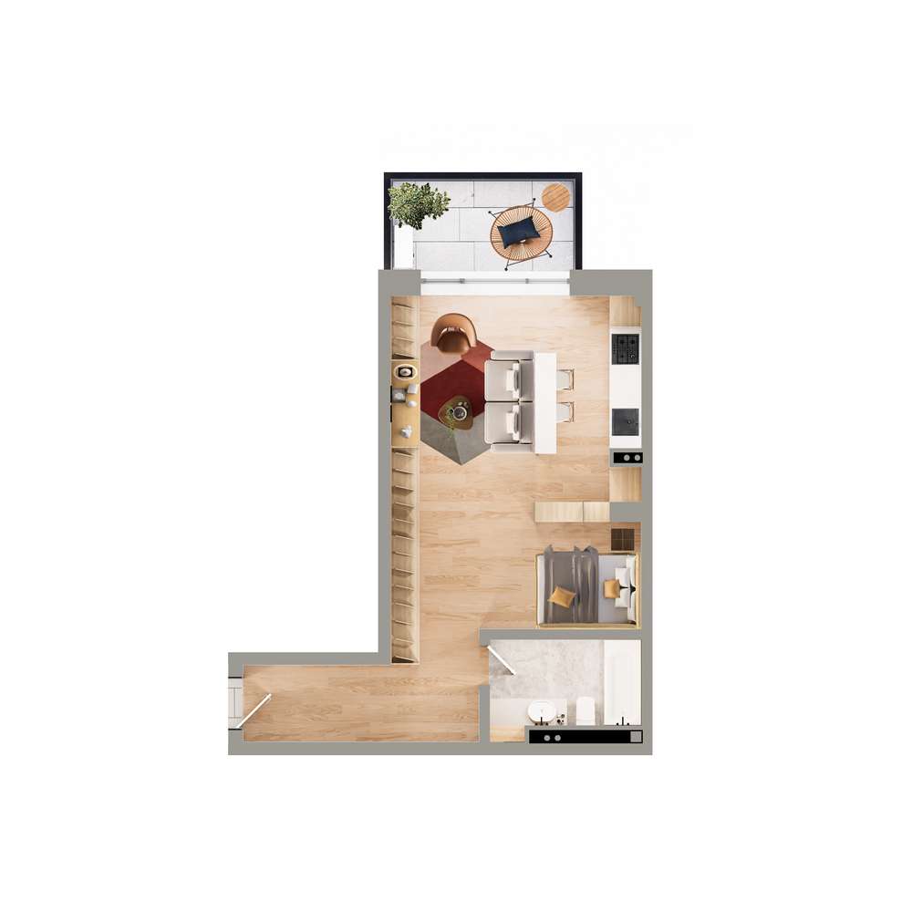 Solid Residence Baba Novac- Studio-Incalzire In Pardoseala-smart home-9