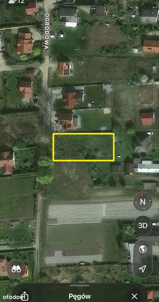 Pęgów - działka budowlana CENA DO NEGOCJACJI