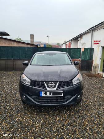 Bara fata Nissan Qashqai Facelift 2010 - 2013 NEGRU (722) model fara spalatoare far - 7