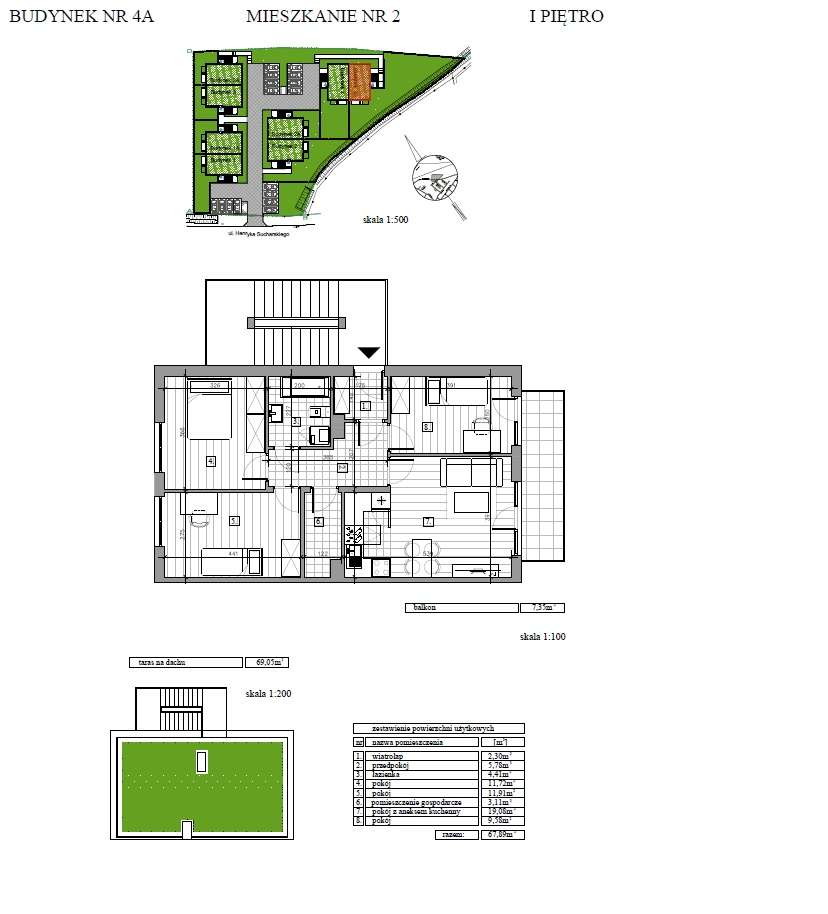 Odbierz klucze, nowe ,idealne dla rodzin, 4 pokoje- 67,89 m2, Kraków!! - Pełny obrazek: 3/25