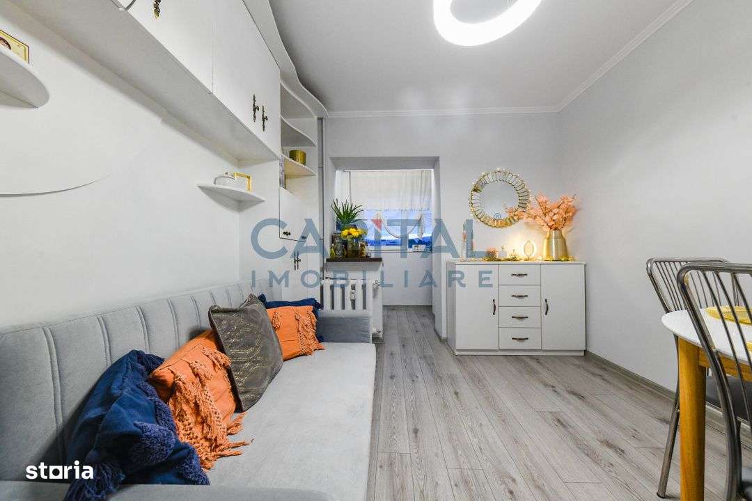 Aparatament 3 camere+ garaj, et intermediar, zona Biblioteca Judeteana - Imagine principală: 4/12