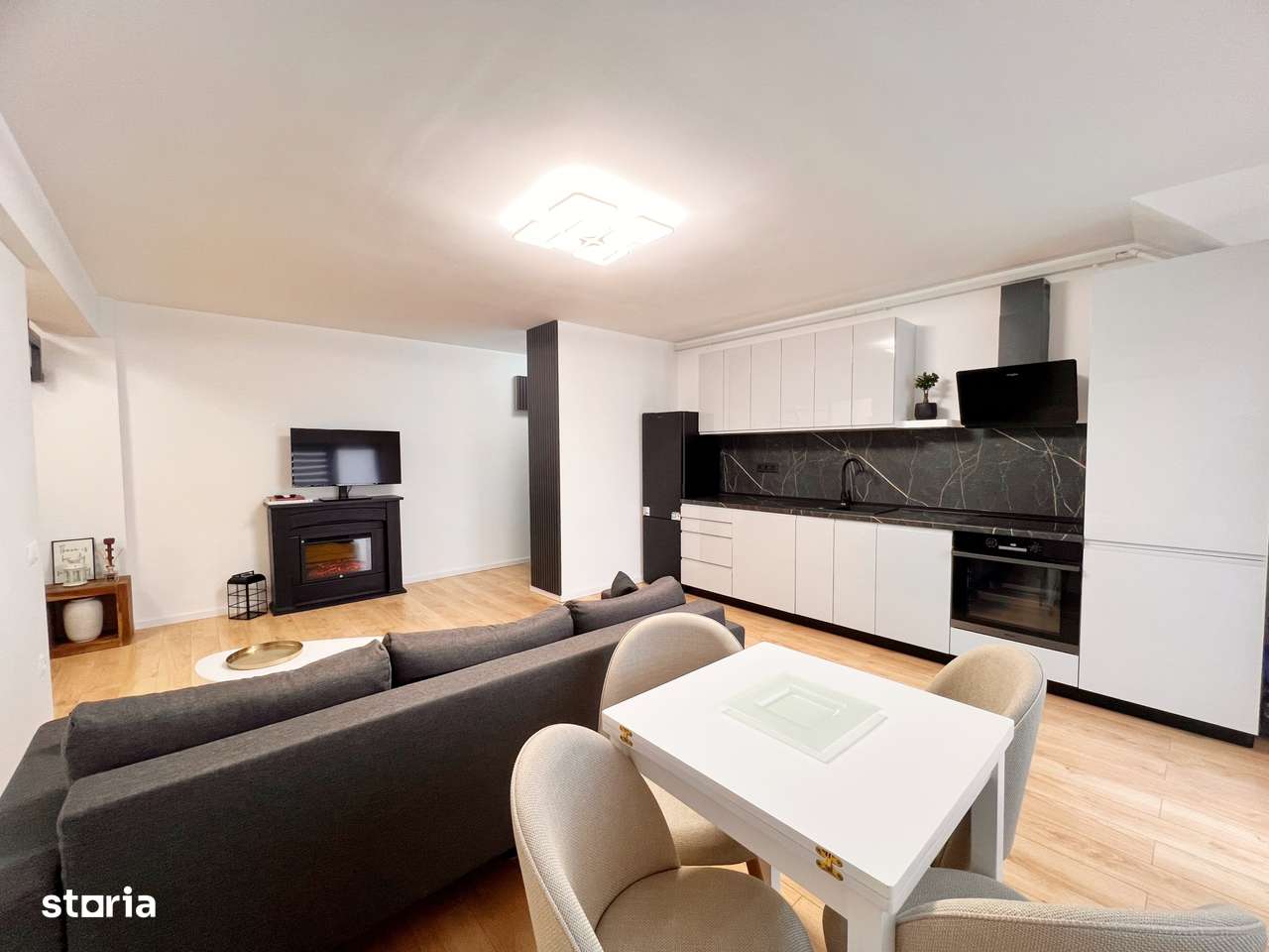 Apart. 3 cam. coplet mobilat, două băi, lift+parcare/Kaufland Hipodrom-6