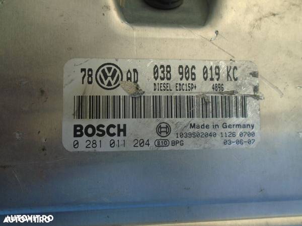 Calculator motor Volkswagen Passat 1.9 TDI AVB din 2007 - 2