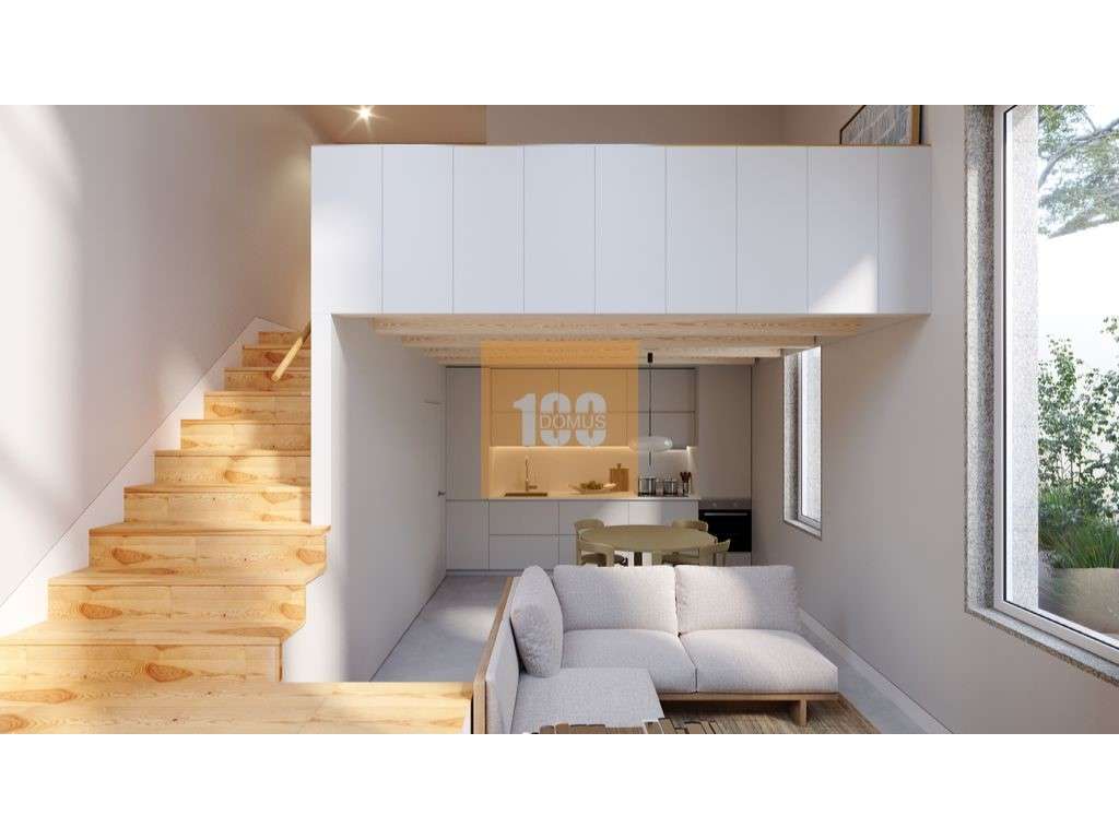 T1 Loft com Jardim - Cedofeita - Porto - AL Elegível - Alta Rentabi... - Grande imagem: 3/45