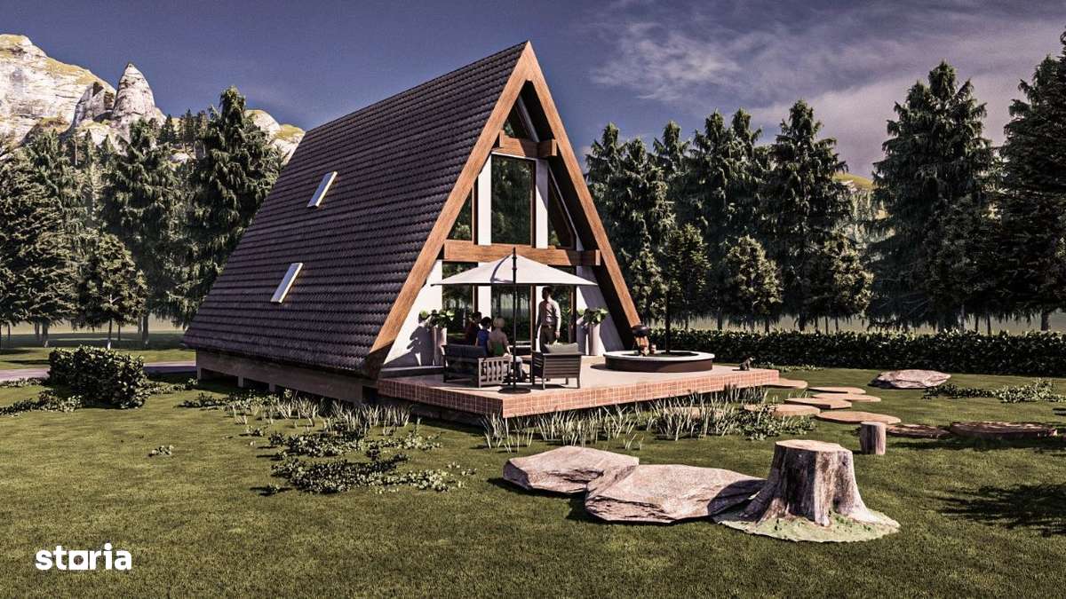 Case A‑Frame 4 camere, Râșnov,Brașov–Direct dezvoltator, fără comision-10