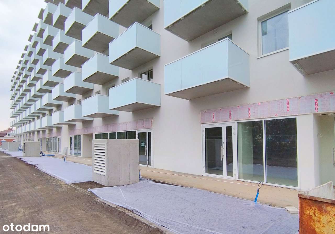 Witryna od ul. Krochmalnej - Lokal Użytkowy 98 m2 - Pełny obrazek: 2/12