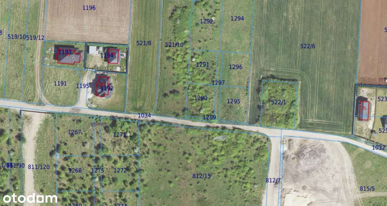 Działki budowlane od 633m2 do 16653m2 Dąbrowa Górnicza ul. Jaskółcza-0