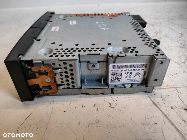 PEUGEOT 207 06- 1.6 HDI RADIO RADIOODTWARZACZ 96643698XT - 4