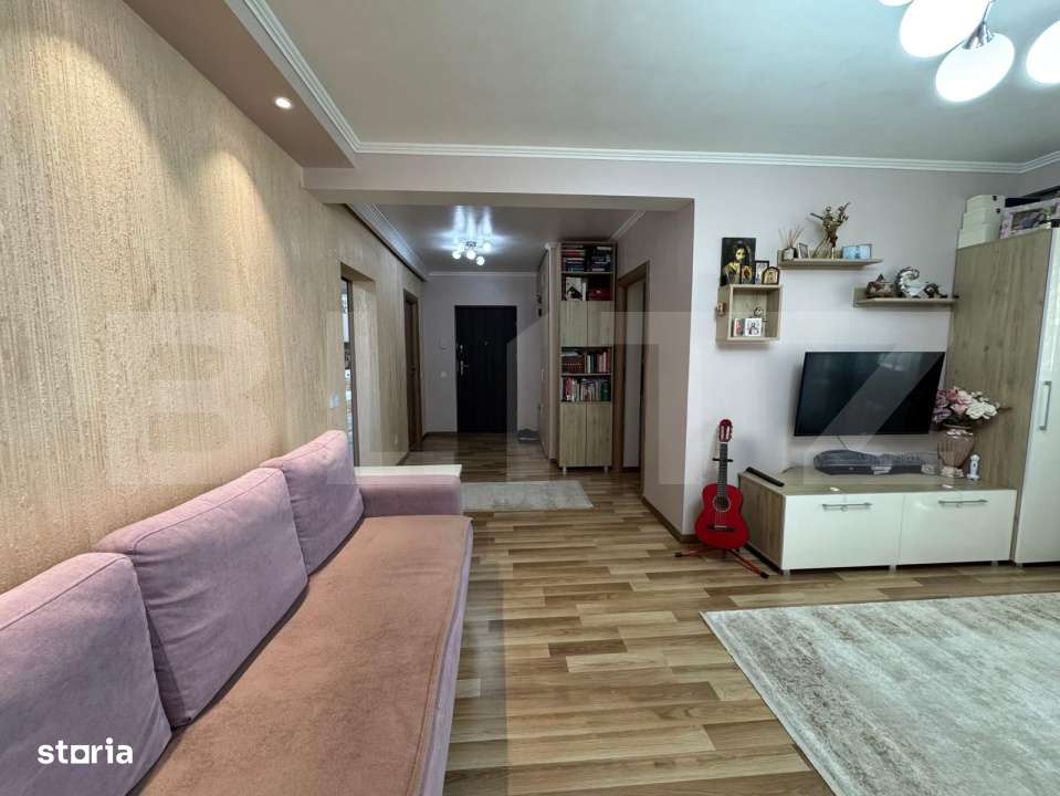 APARTAMENT CU 2 CAMERE, 62 MP, ZONA TUDOR - Imagine principală: 5/19