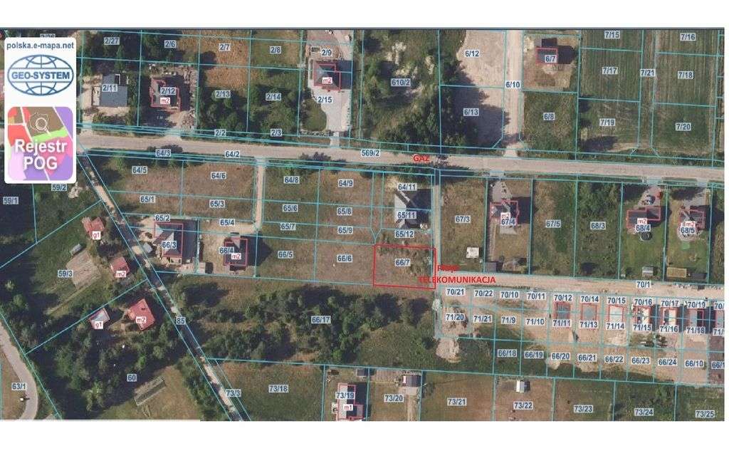 Działka, 773 m², Skrybicze-2