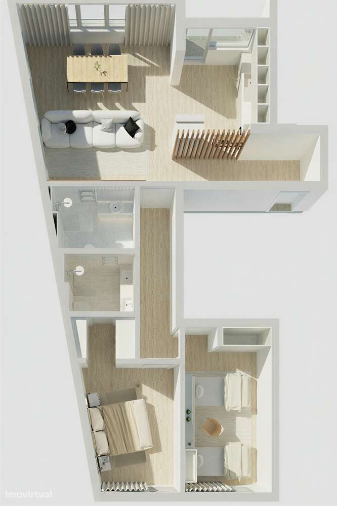 Apartamentos T2 em Construção – Quinta de Fitares, Rio de Mouro | Sint-12