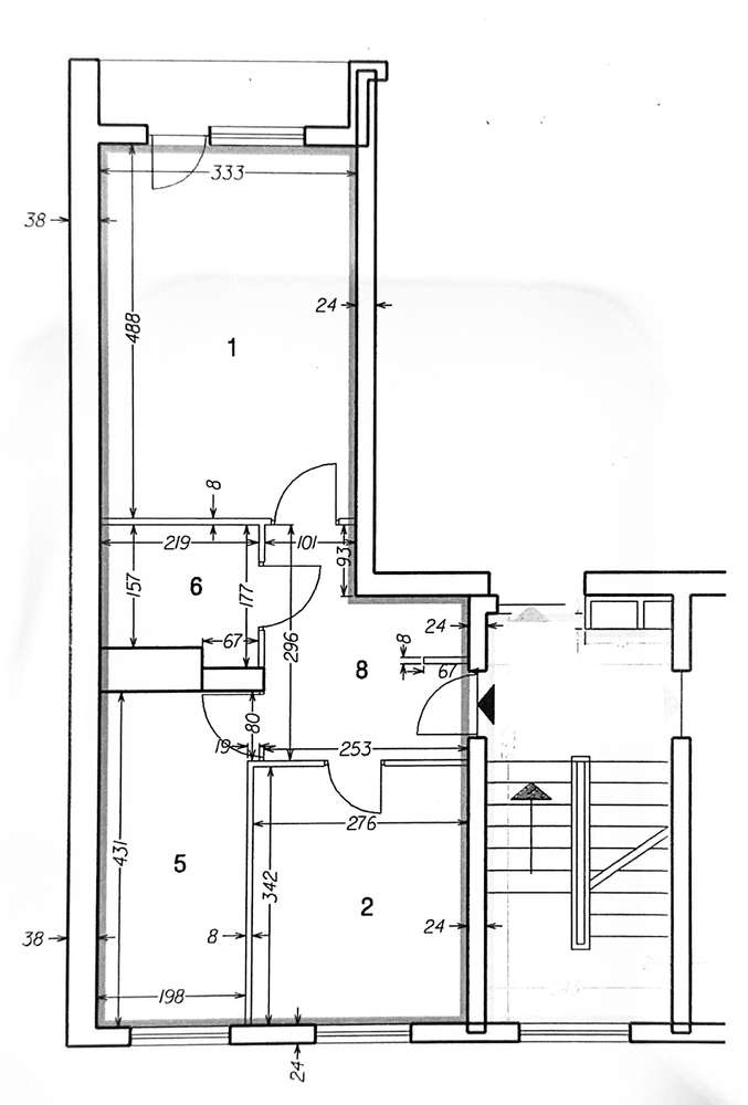 2 pokoje | Osobna jasna kuchnia | Balkon | Piwnica | MPEC-6
