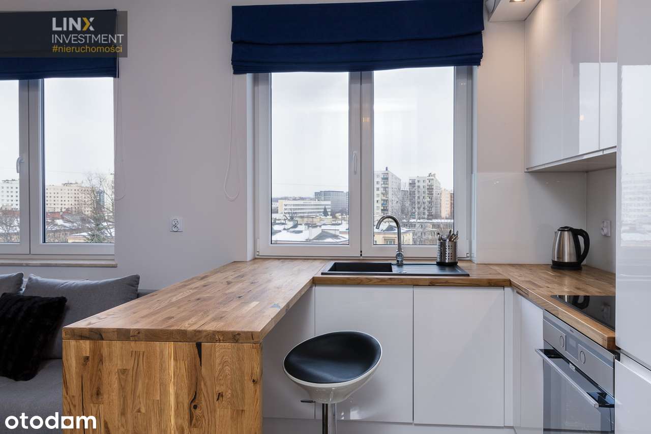 Funkcjonalne 35,76 m2 z osobną sypialnią przy Al.29 Listopada-9