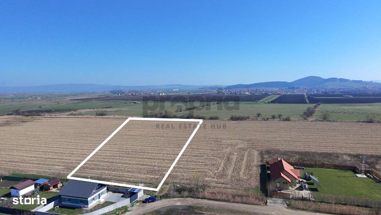 COMISION 0% TEREN CU POTENȚIAL -LOCALIZAT LA INTERSECȚIA DRUMUL CU P-0