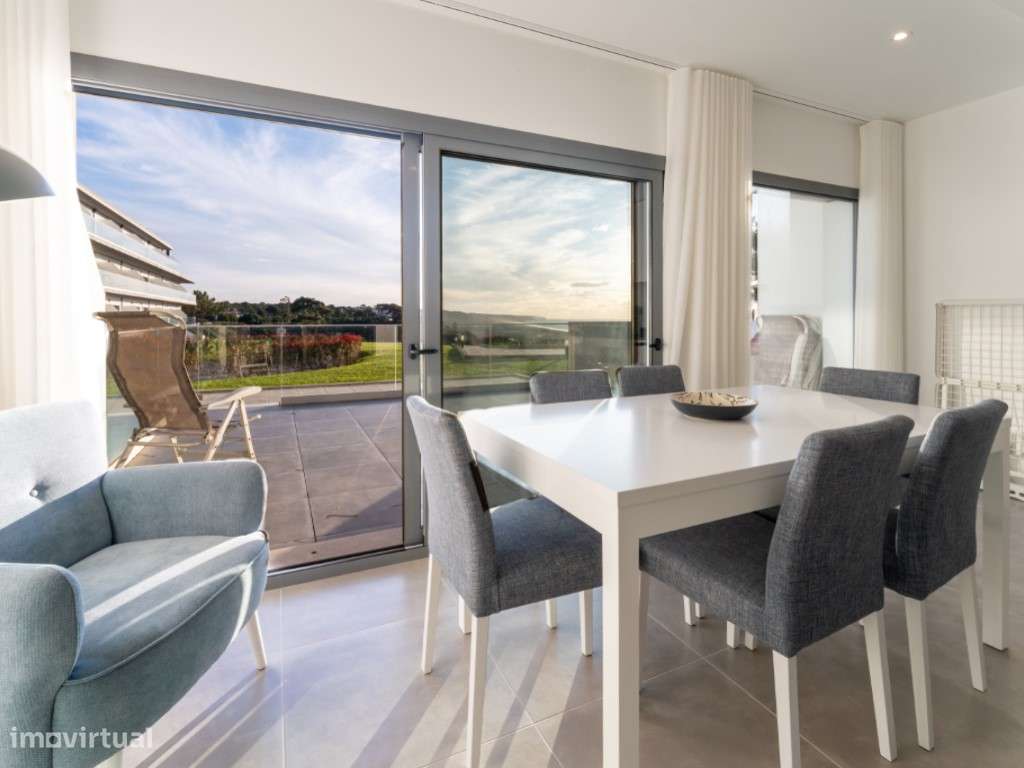 Apartamento T2 na Pederneira com piscina e Vista Mar-37