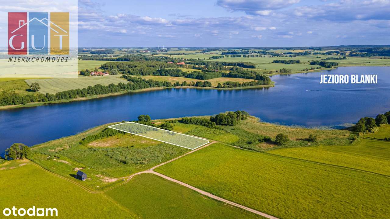 Przepiękna działka z linią brzegową, Jezioro Blanki!-12