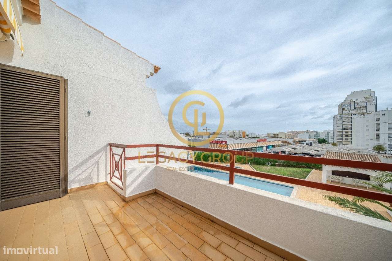 Apartamento T2 Com Piscina e estacionamento em Armação de Pera-22