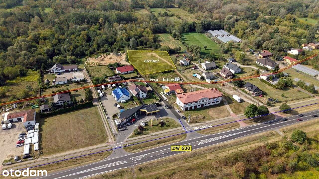 Działka usługowa Skierdy gmina Jabłonna - Pełny obrazek: 4/12