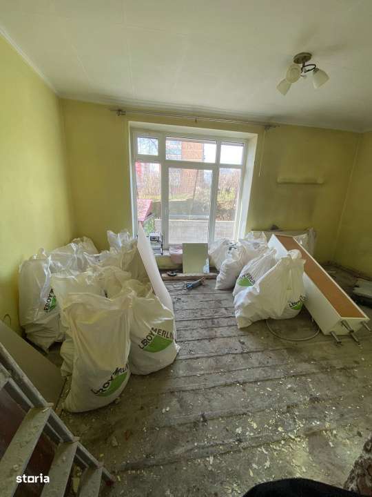 Garsoniera in curs de renovare, 34 mp, zona Centru — fotografia 1