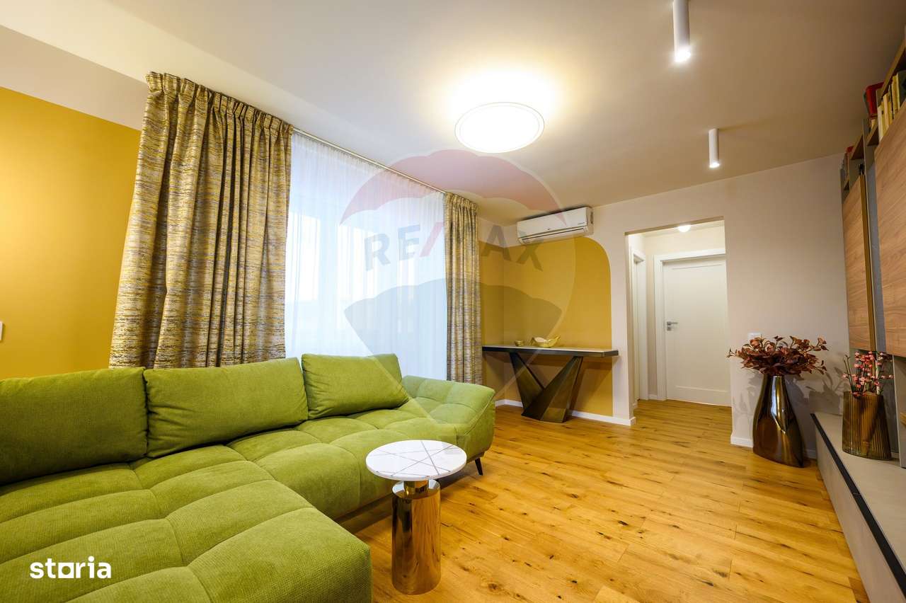 Apartament renovat, modern, cu 3 camere, de vânzare în Grigorescu-16