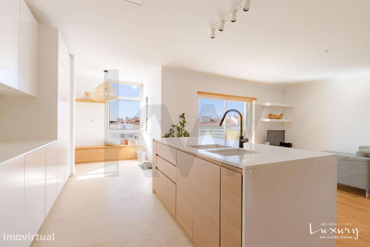 Apartamento T3 + 1 com Vista Mar, garagem e Sótão Independente para ve - Grande imagem: 5/27