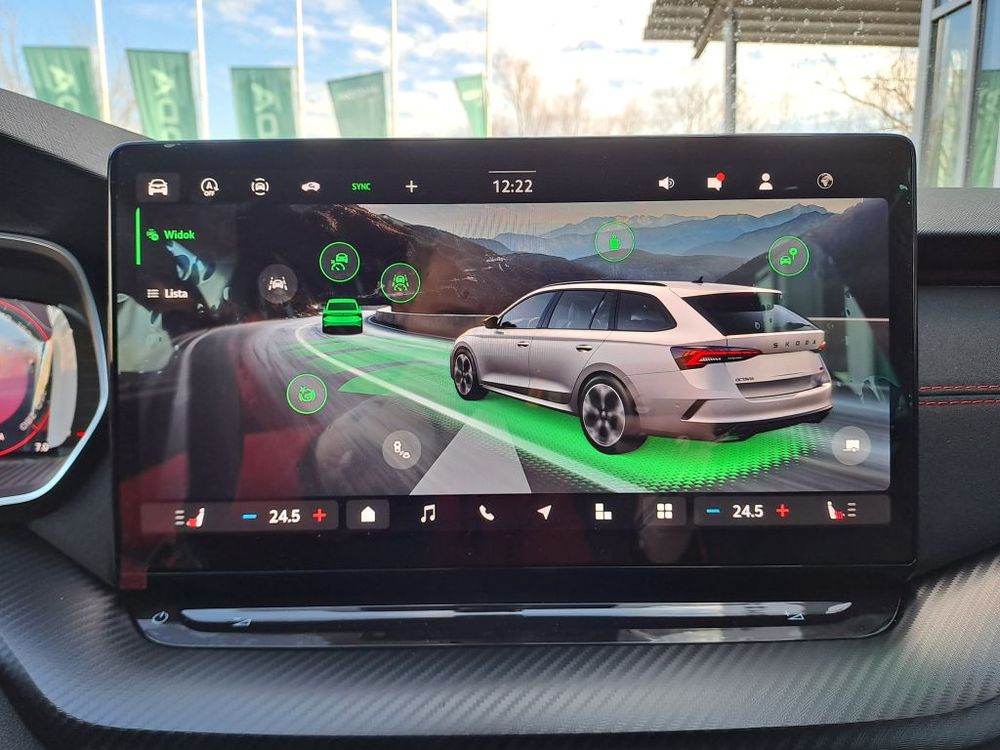 SKODA OCTAVIA 2.0 TSI 265KM DSG RS, fabryczny hak, dostępna od ręki