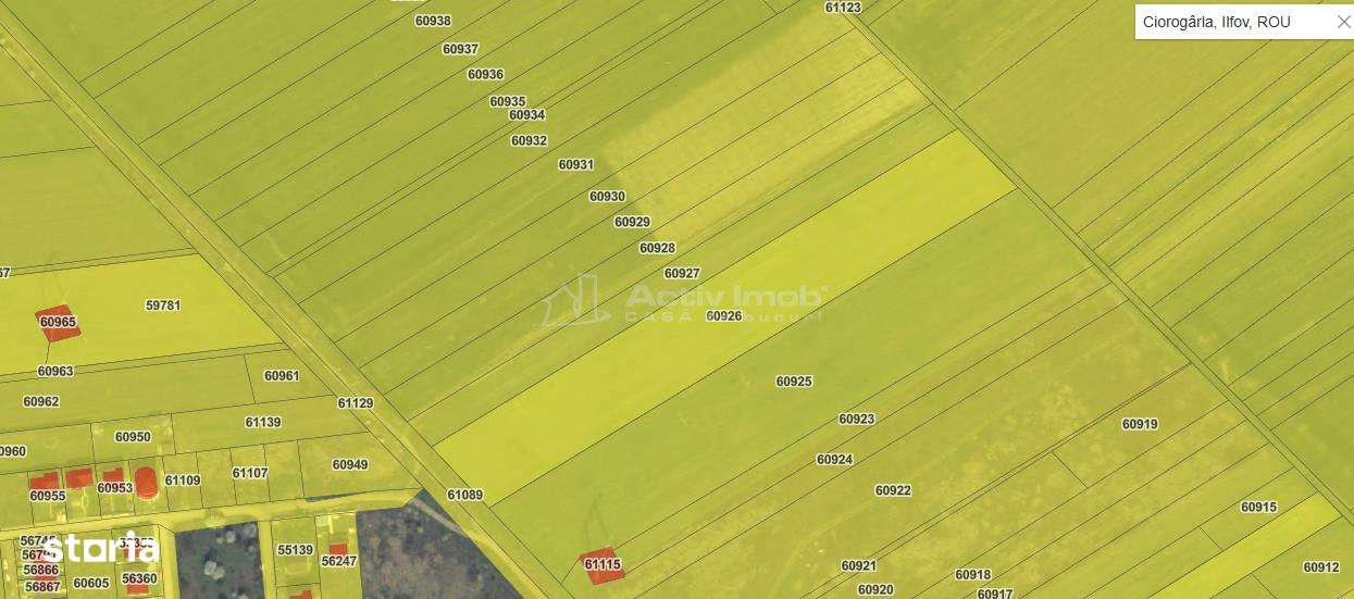 Vanzare Teren strada Viitorului- Ciorogarla - Imagine principală: 4/4