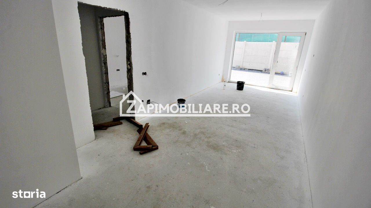 Apartament 2 camere 50 mp.utili bloc NOU, terasă 30 mp