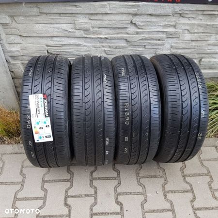 4x 205/55R16 Yokohama Bluearth AE01 Nowy komplet opon letnich Poznań - 1