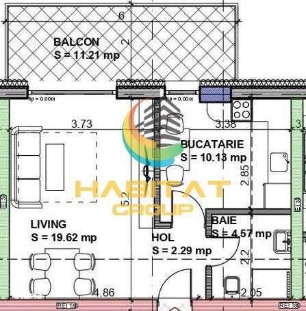 Mihai Bravu Garsoniera decomandata 48 mp la 5 minute metrou - Imagine principală: 2/5