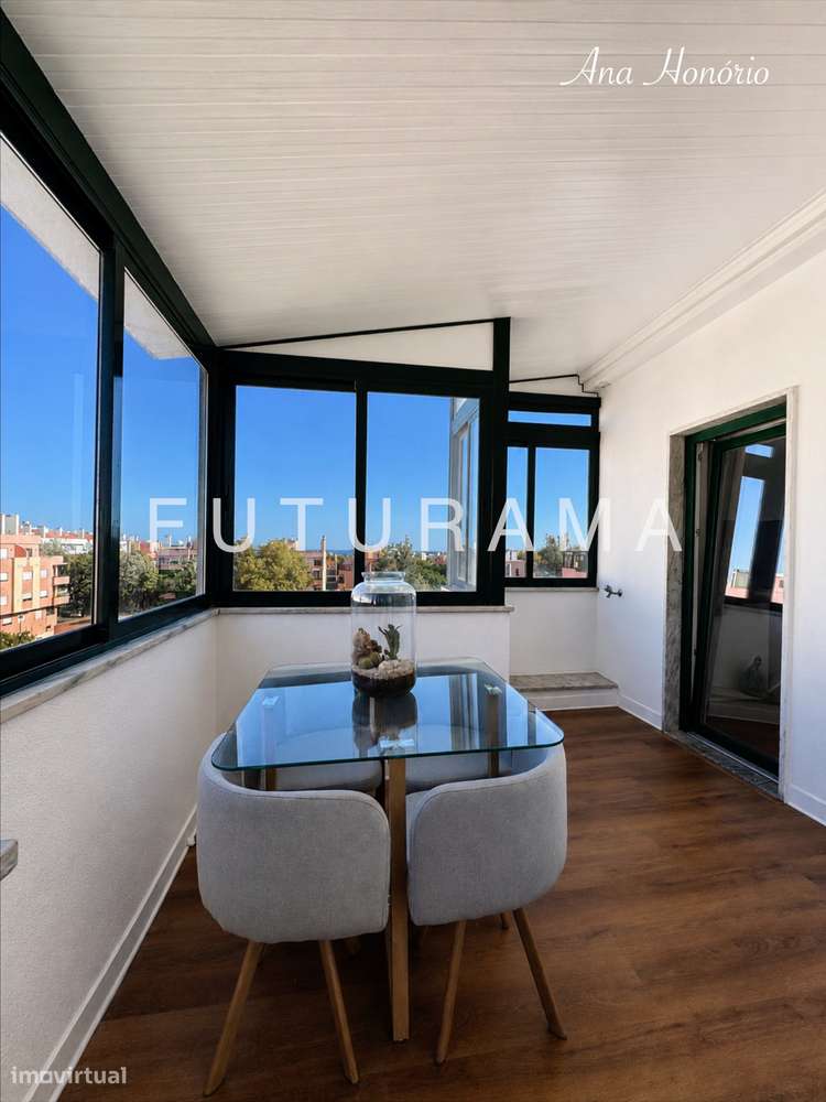 T2 Penthose Rodeada Terraços, Mjuita Luz e Vista de Mar - REMODELADO-12