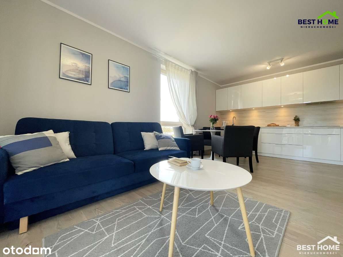 Apartament z tarasem i widokiem na jezioro Mielno-12